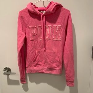 Pink hoodie